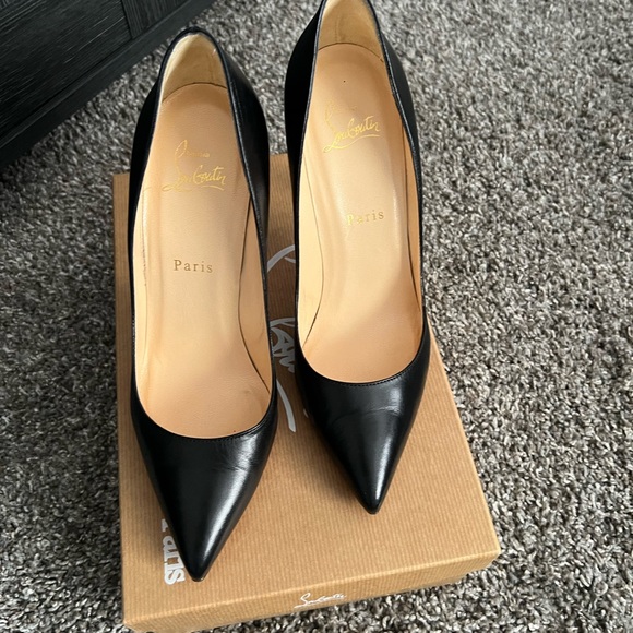 Christian Louboutin Pigalle kid leather size 38 US 7.5 EUC soft leather - Picture 3 of 10